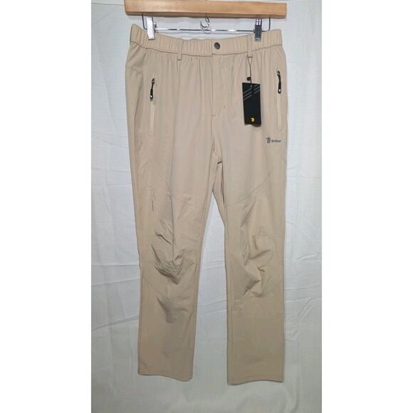 Trr Outdoor Sports Mens Nylon Hiking Pants Sz XL Camping Outdoors Zip Pockets - Picture 5 of 8
